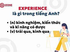 Đi Trải Nghiệm Trong Tiếng Anh