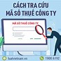 Tra Cứu Số Điện Thoại Doanh Nghiệp Qua Mã Số Thuế